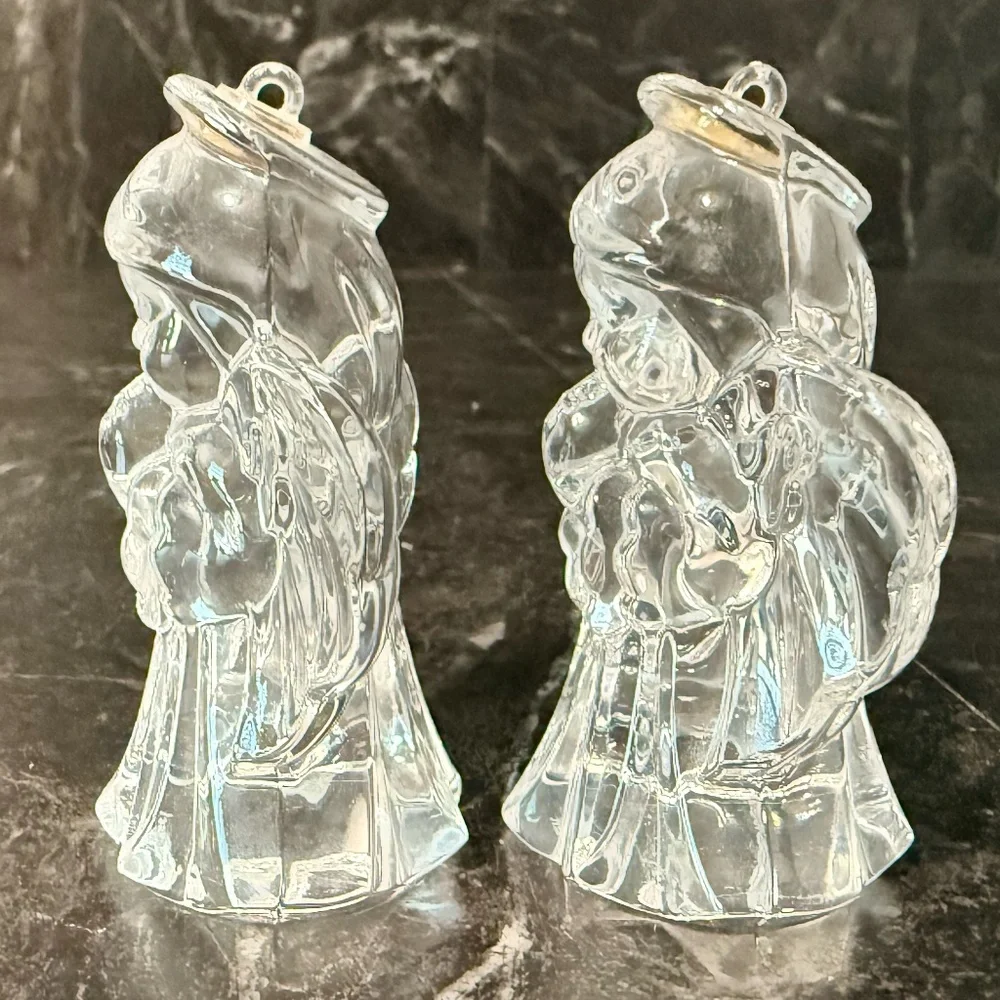 MARQUIS BY WATERFORD CRYSTAL Angel Ornaments (Set of 2)